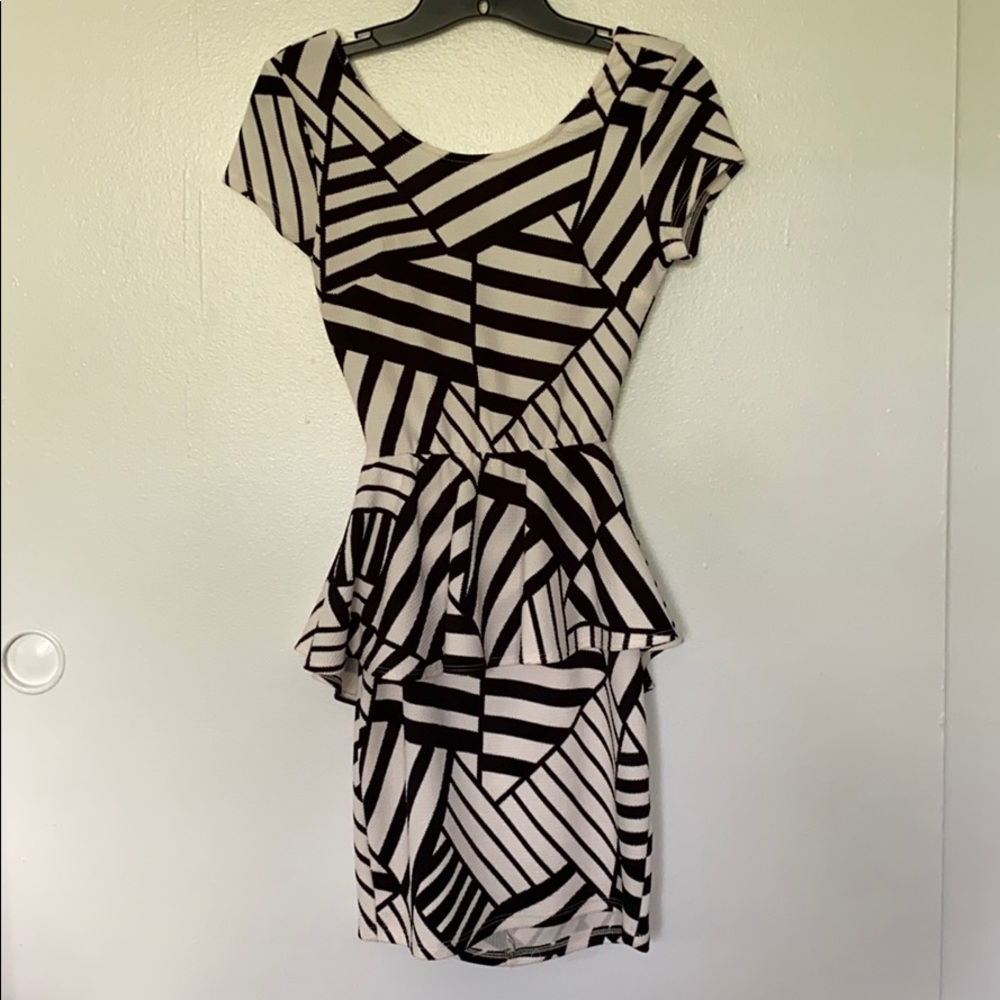 Peplum style Dress